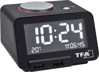 Attēls no TFA Homtime Digital Alarm Clock (60.2017.01)
