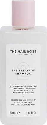 Attēls no The Hair Boss THE HAIR BOSS_By Lisa Shepherd The Balayage Shampoo szampon do włosów farbowanych i przetłuszczających się u nasady 300ml