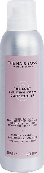 Picture of The Hair Boss THE HAIR BOSS_By Lisa Shepherd The Body Building Foam Conditioner odywka budujca objtoc wosów w piance 180ml