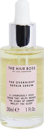 Attēls no The Hair Boss THE HAIR BOSS_By Lisa Shepherd The Overnight Repair Serum odbudowująco-wzmacniające serum do włosów na noc 30ml