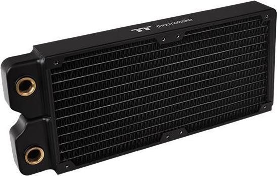 Picture of Chłodzenie wodne Pacific CLM240 slim radiator (240mm, 5x G 1/4 miedź) czarne