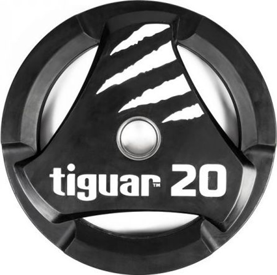 Изображение Tiguar Talerz olimpijski tiguar PU 20 kg TI-WTPU02000, Rozmiar: N/A