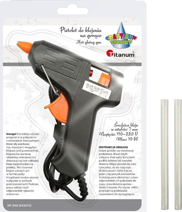 Picture of Titanum Pistolet do kleju na gorco +2 kleje 7mm