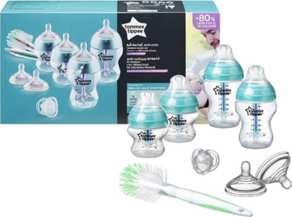 Picture of Tommee Tippee Tommee Tippee Zestaw Butelkowy Antykolkowy Anti-colic Advanced uniwersalny