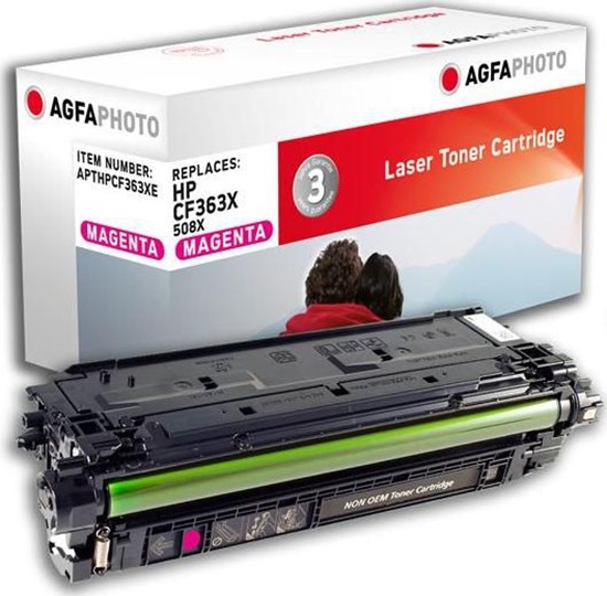 Picture of Toner AgfaPhoto Magenta Zamiennik 508X (APTHPCF363XE)
