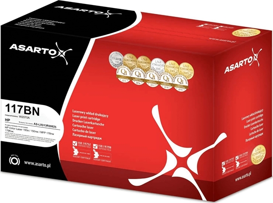 Изображение Toner Asarto Black Zamiennik 117A (AS-LH2070AN)