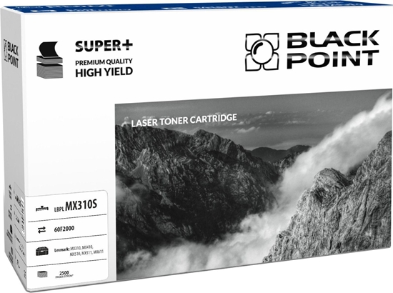 Изображение Toner Black Point LBPLMX310S Black Zamiennik 60F2000 (BLLMX310SBCBW)