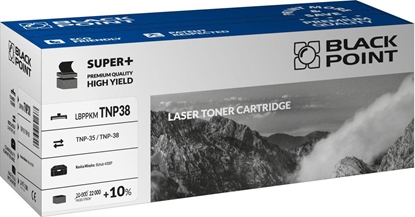 Attēls no Toner Black Point LBPPKMTNP38 Black Zamiennik TNP-35/TNP-38 (BLK4000BCBW)