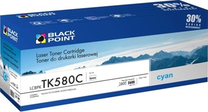 Attēls no Toner Black Point LCBPKTK580C Cyan Zamiennik TK-580 (LCBPKTK580C)