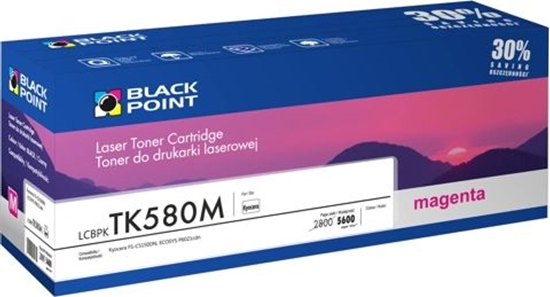Изображение Toner Black Point LCBPKTK580M Magenta Zamiennik TK-580 (LCBPKTK580M)