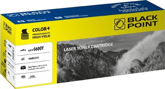 Изображение Toner Black Point LCBPX6600Y Yellow Zamiennik 106R02235 (LCBPX6600Y)