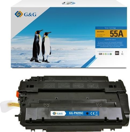 Picture of Toner G&G Black Zamiennik 55A (NT-PH255C)