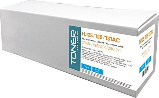 Picture of Toner HP 125A Cyan Orygina  (CHPCB541AXN3)