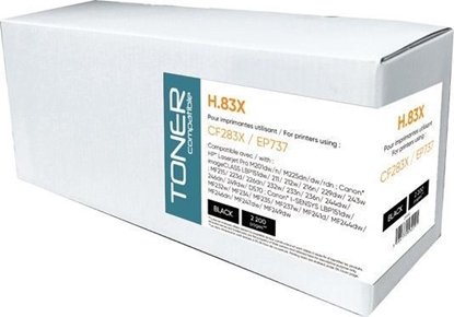 Attēls no Toner Kompatybilny toner z CF283X, black, 2200s, dla HP LaserJet Pro M201, M225, N