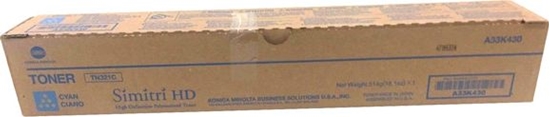 Picture of Toner Konica Minolta TN-321 Cyan Orygina  (A33K45G)