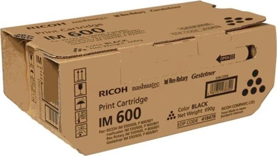 Изображение Toner Ricoh 418478 Black Orygina  (037027)