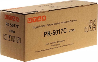 Picture of Toner Utax  PK-5017 Cyan Orygina  (1T02TVCTA0)