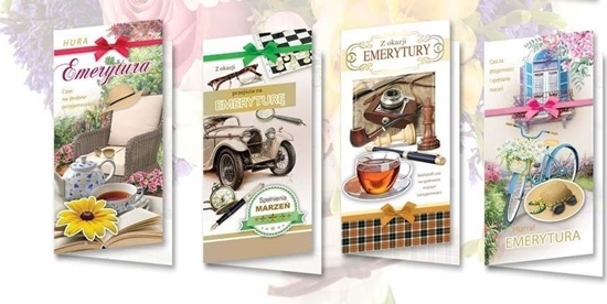 Picture of Top Graphic Karnet DL De Lux. Emerytura MIX (10szt)