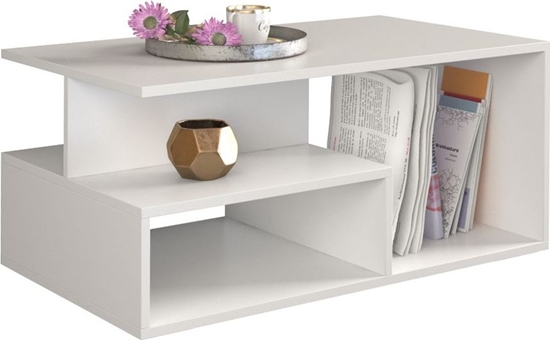 Picture of Topeshop STOLIK KAWOWY AWA PRIMA SALON POKÓJ BIEL MAT (PRIMA BIEL V2)