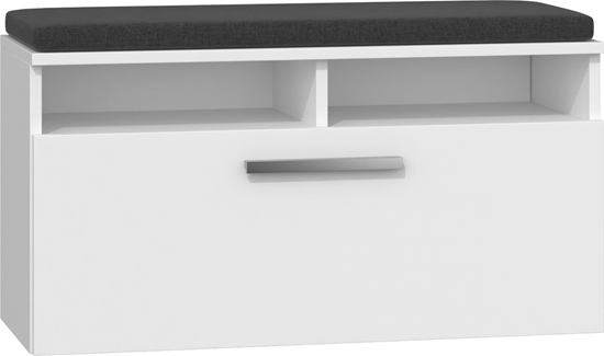 Picture of TopEshop Szafka Na Buty Siedzisko Schowek (RIVA SZAFKA BIEL)