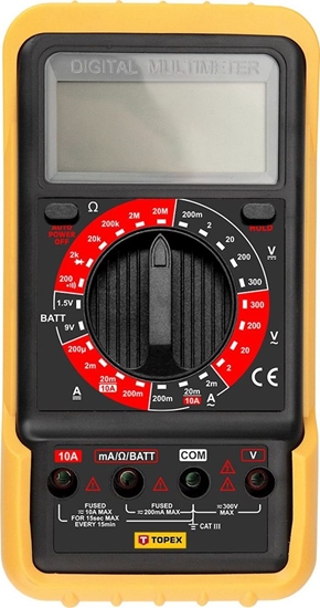 Изображение Topex Miernik elektroniczny (Miernik elektroniczny uniwersalny)