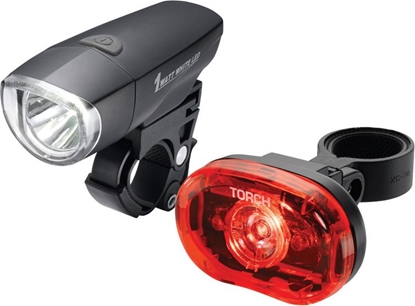 Picture of TORCH Zestaw lampki CYCLE LIGHT SET HIGH BEAMER COMPACT 1W + TAIL BRIGHT 0.5W (TOR-54038)