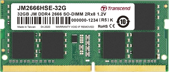 Picture of TRANSCEND 32GB JM DDR4 2666Mhz SO-DIMM