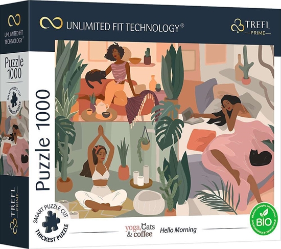 Изображение Trefl Puzzle 1000 Hello Morning Unlimited Fit Technology