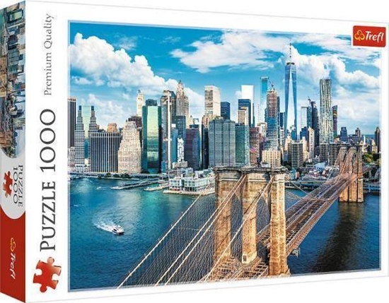 Изображение Trefl Puzzle 1000 Most Brookliski, Nowy Jork USA TREFL