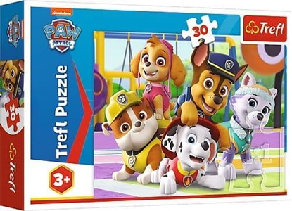 Изображение Trefl Puzzle 30 Psi Patrol zawsze na czas TREFL