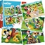 Изображение Trefl Puzzle 4w1 Fajny dzie Mickiego / Disney Standard Characters 34604 p8