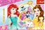 Изображение Trefl Puzzle glitter błyszczące księżniczki Disney Bella i Arielka 100 14819