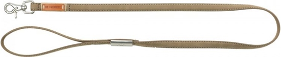 Picture of Trixie BE NORDIC, smycz, dla psa, kolor piaskowy, skórzana, XSS: 1.20 m/15 mm