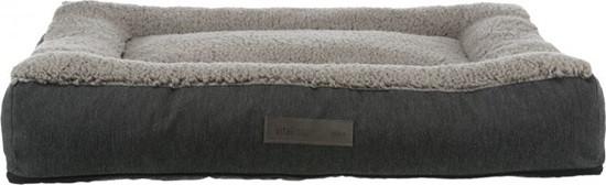Изображение Trixie Bendson Vital, poduszka, dla psa/kota, prostoktna, ciemnoszara/jasnoszara, 75x50cm