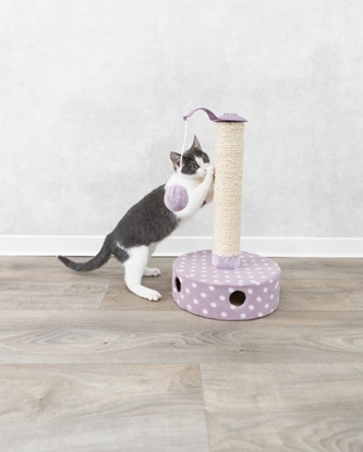 Изображение Trixie Drapak stojący Junior, flausz, 26 × 47 cm, liliowy