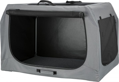 Attēls no Trixie Easy Soft Kennel, buda domowa dla psa, szara, ML: 95 × 63 × 69 cm