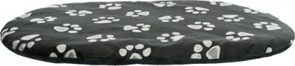Picture of Trixie Jimmy, poduszka, dla psa/kota, owalna, czarna, 77x50cm