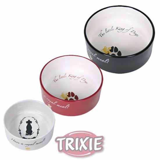 Изображение Trixie Miska ceramiczna King of Dogs 250ml/12cm