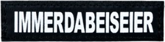 Picture of Trixie Naklejka na rzep 2 Julius-K9, XS, IMMERDABEISEIER