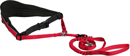 Picture of Trixie Pas biodrowy ze smycz dla rednich i duych psów - Czerwony