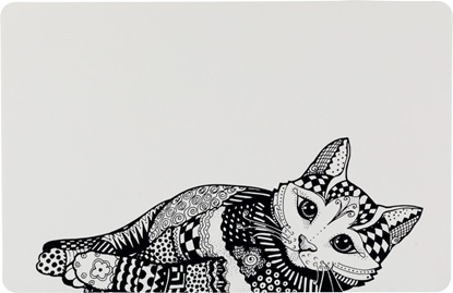 Picture of Trixie PODKADKA POD MISKI 44x28cm ZENTANGLE