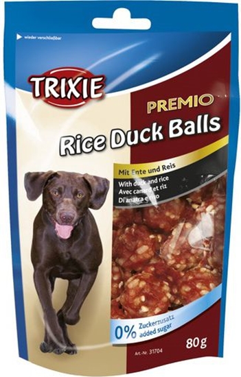 Picture of Trixie Przysmaki Dla Psa Kuleczki Z Kaczk I Ryem Premio 80g