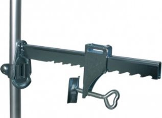 Picture of Trixie Zaciski do mocowania siatki na cianach (do grub. 19.5 cm) ze supkiem teleskopowym, 1-2m