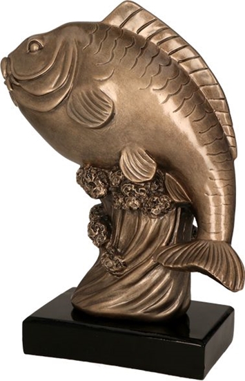 Picture of Tryumf Figurka odlewana - ryba (RFST2095/BR)