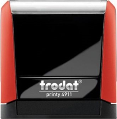 Изображение Trodat PIECZTKA TRODAT 4911 38/14MM CZERWONA 44377
