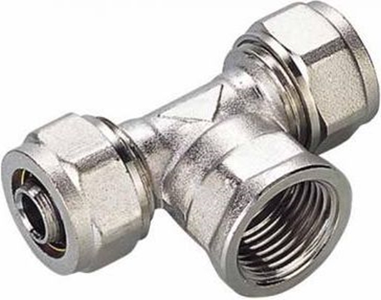 Picture of Trójnik PEX-AL-PEX 3/4" x 16 x 16mm gwint wewntrzny