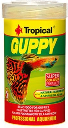 Изображение Tropical Guppy pokarm dla gupików 100ml