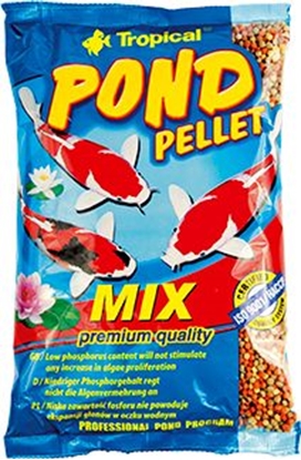 Attēls no Tropical Pokarm dla rybek Pond Pellet Mix 5L (41121)