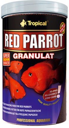 Изображение Tropical Red Parrot Granulat pokarm wybarwiajcy dla ryb 250ml