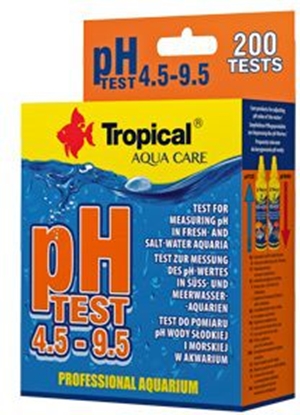 Изображение Tropical Test pH 4.5-9.5 Tropical 200 szt.